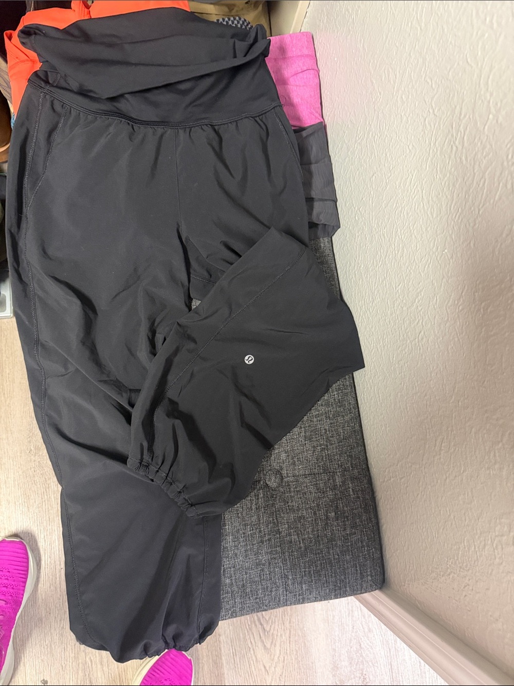 lululemon athletica Black Track Jogger Pants